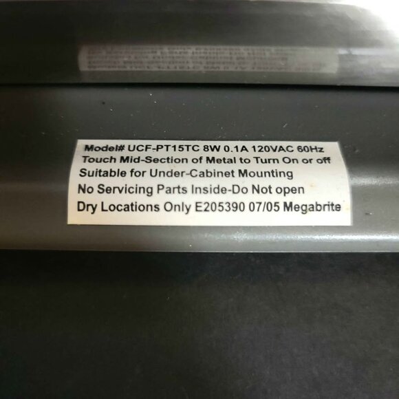 Under Counter Mount LED Lights With Touch On and Off Capability. 120VAC 60Hz. - Picture 9 of 10